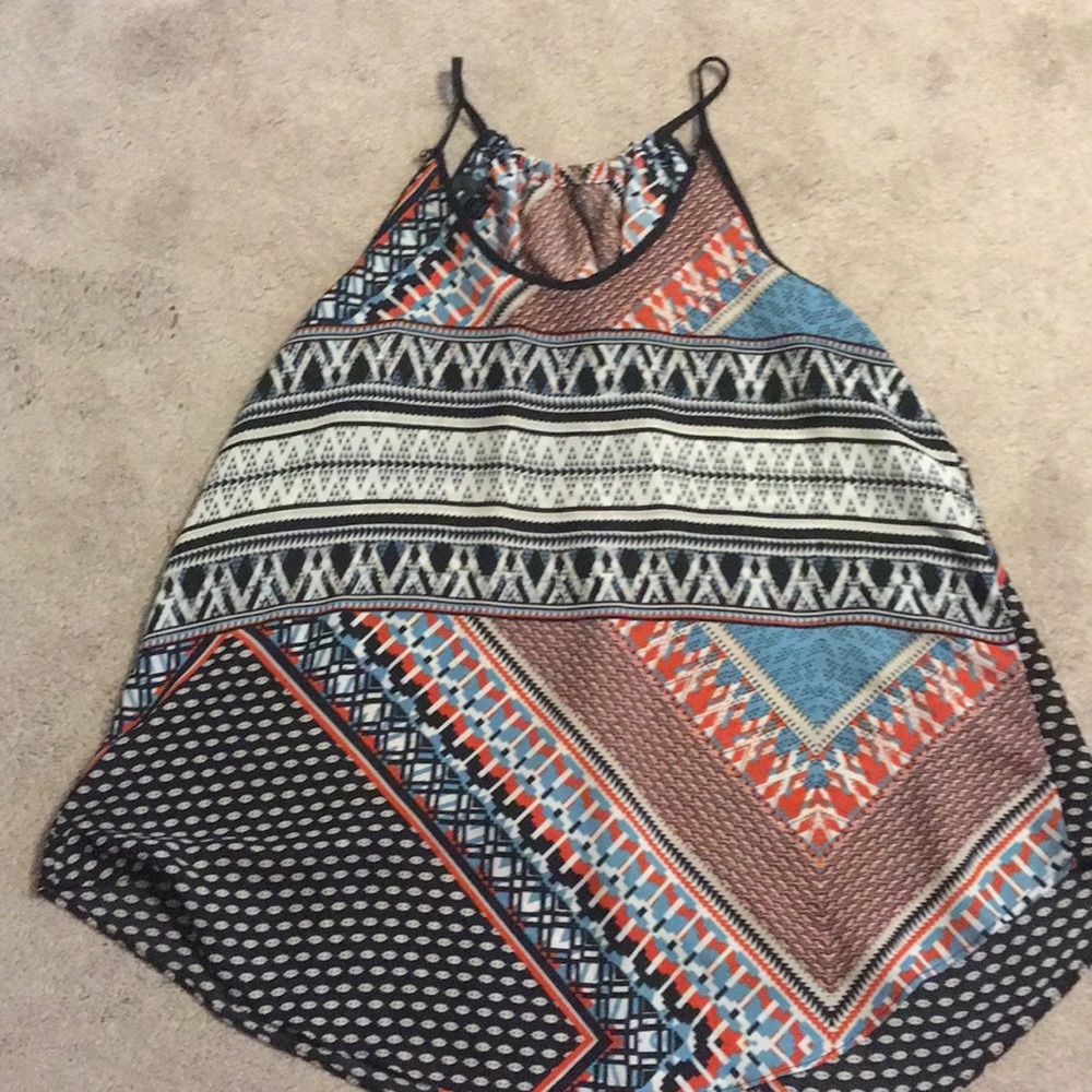 Multi colored top